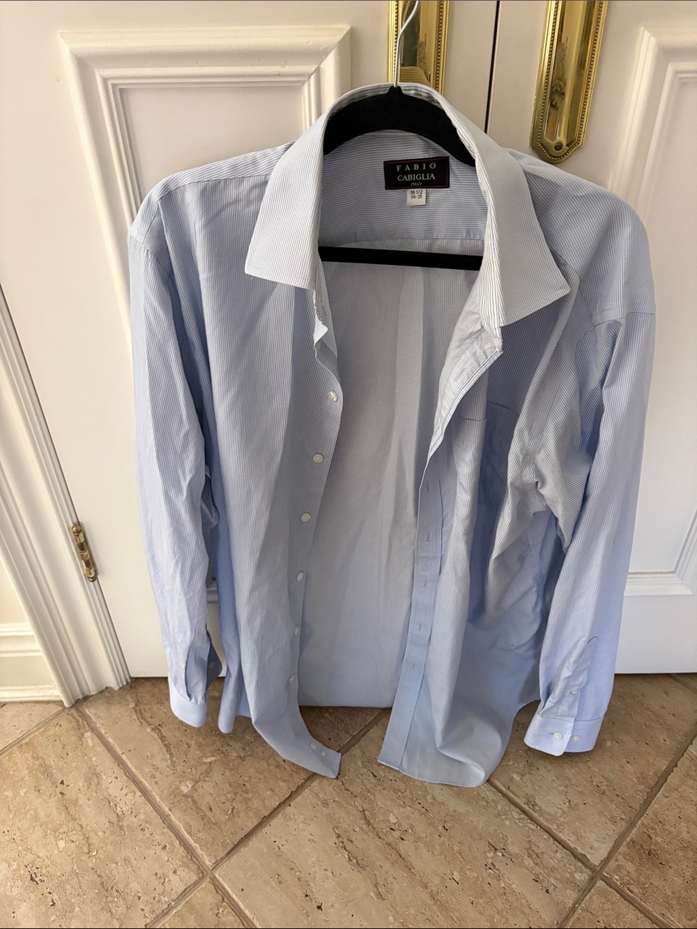 Light Blue Men's Dress Shirt